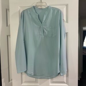 Messic Light Blue Blouse